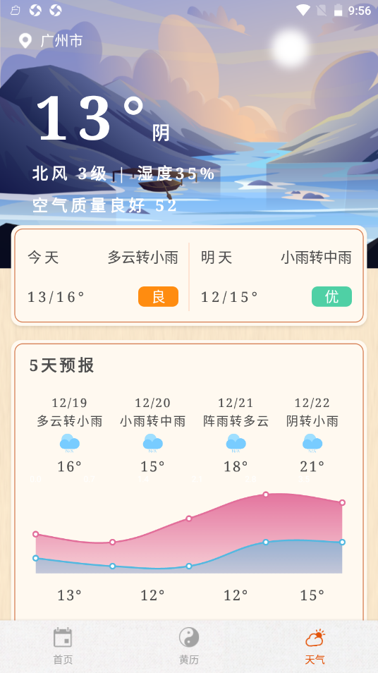 叨叨日历app V1.0.0截图3