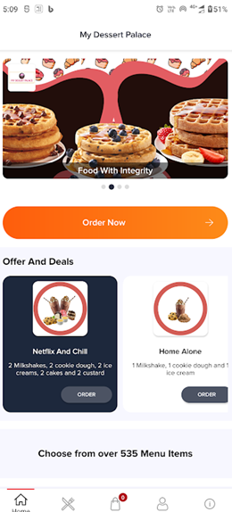我的甜品宫殿app V1.0.1截图1