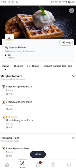 我的甜品宫殿app V1.0.1截图2