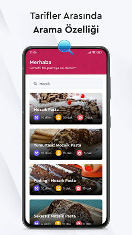 蛋糕粘贴食谱app V1.0截图3