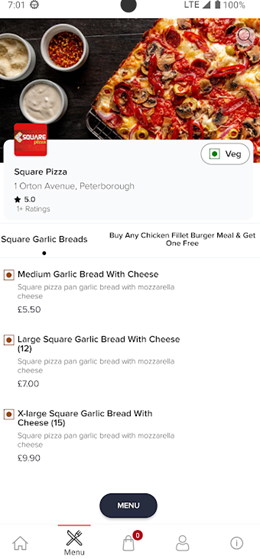正方形披萨app V1.0.1截图2